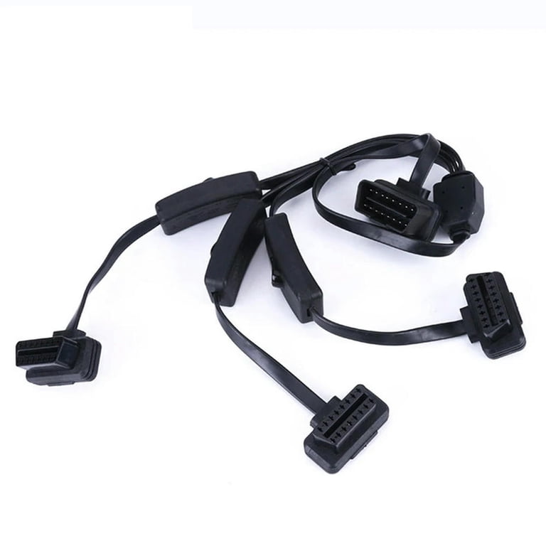 AUTOOL 100CM Car OBDII Extension Cable 16 Pin Male To Female OBD2 AUTOOL 100CM Car OBDII Extension Cable 16 Pin Male To Female OBD2