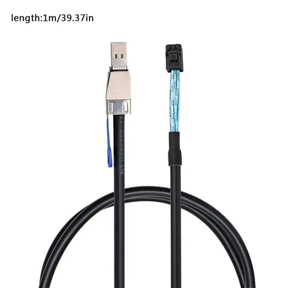 FOR External Mini SAS HD-8644 to SFF-8643 Data Cable High Density 1M /3.3FT