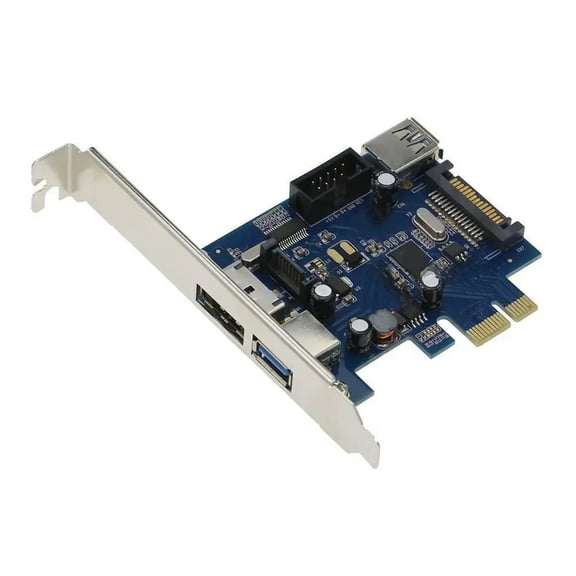 FOR External USB3.0 Port Power eSATA Port Internal USB 3.0 9pin USB Header PCIe Card With 15pin SATA Power Socket (NEC / uP