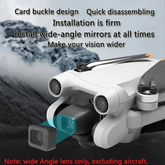 FOR External Wide Angle Increase Shooting Range 25% Compatible for Mini 3 Pro ne Camera Le ne Accessory
