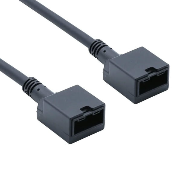 FOR Extremely Durable 4K Car HDMI Cable Adapter - HDMI E-Type Female to HDMI E-Type Female 19-Pin Black