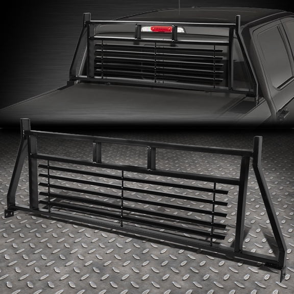 FOR F150/SILVERADO PICKUP TRUCK HEADACHE RACK CAB WINDOW PROTECTOR FRAME GUARD