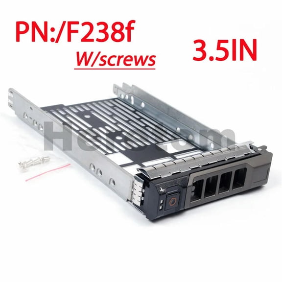 FOR F238F 3.5 SAS SATA HDD Tray R710 R320 R410 R420 R610 T710 T61 T610 0F238F G302D X968D Hard Drive