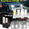 thumbnail image 1 of FOR FORD ESCAPE 2005-2006 6000K 6X LED HEADLIGHT HIGH LOW + FOG LIGHT BULBS KIT 300% Brighter 50000 Hours Lifespan, 1 of 12