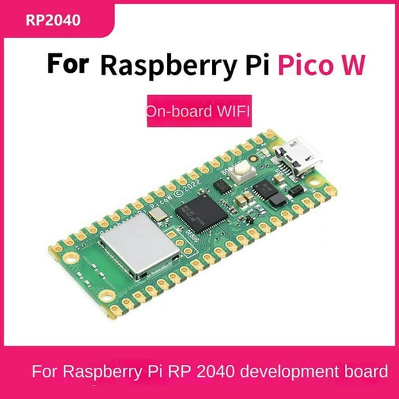 FOR For Pi Pico W Development Board RP2040 ARM Cortex M0+ 264KB+2MB 26 GPIO Micro-Python Programming Board