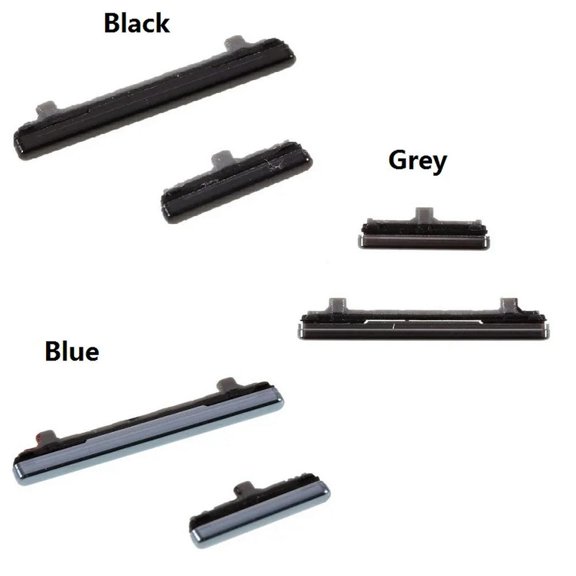 FOR For S20 G980/S20+ G985 Side Keys Set Power and Volume Buttons Black Blue Grey
