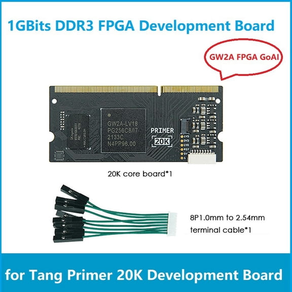 FOR For Tang Primer 20K Board 1G Bits DDR3+32M Bits SPI FLASH Gaoyun GW2A FPGA Goai Learning Board
