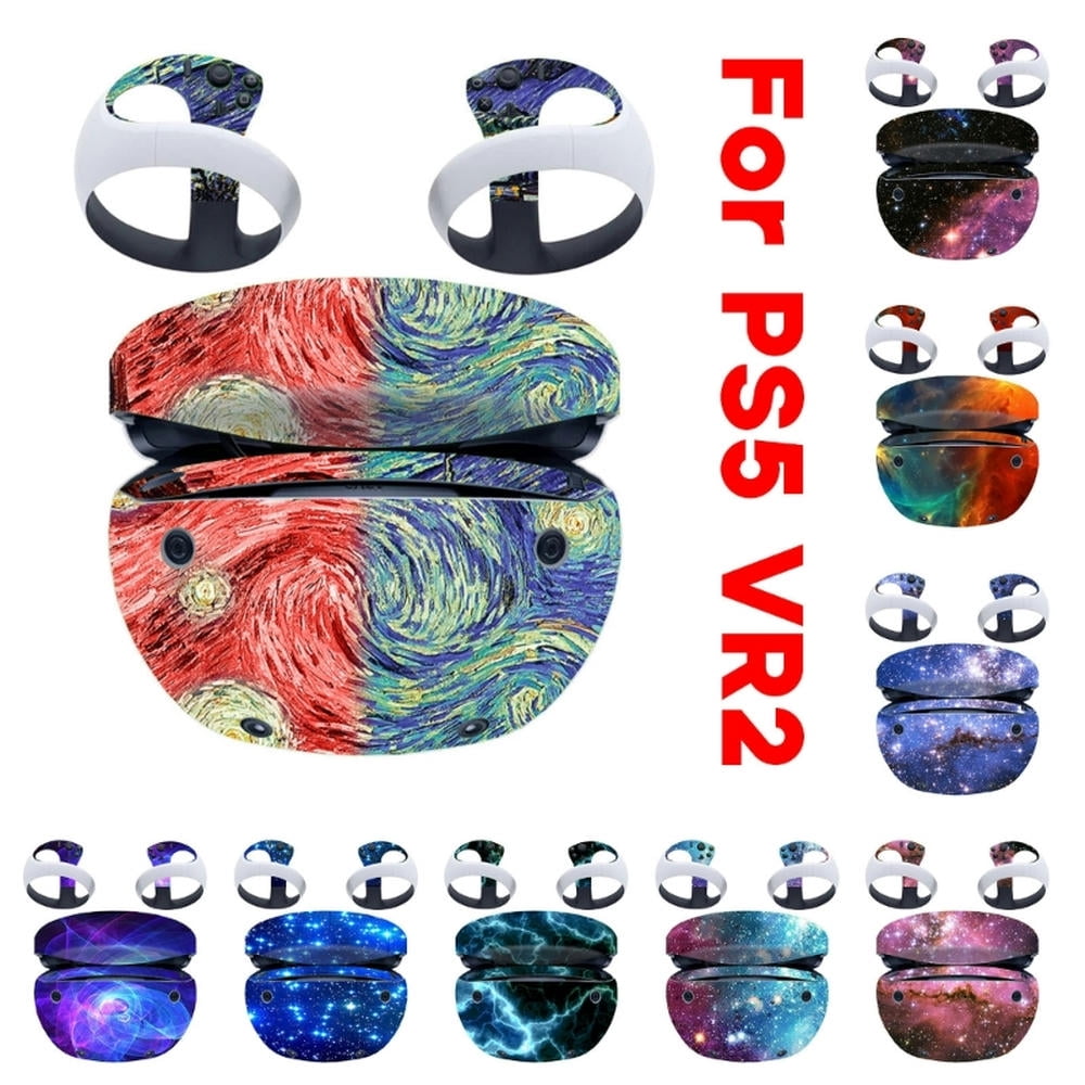 FOR VR-Stickers Set Headset Sticker for PS--5 VR2, Decals Sticker Skin ...