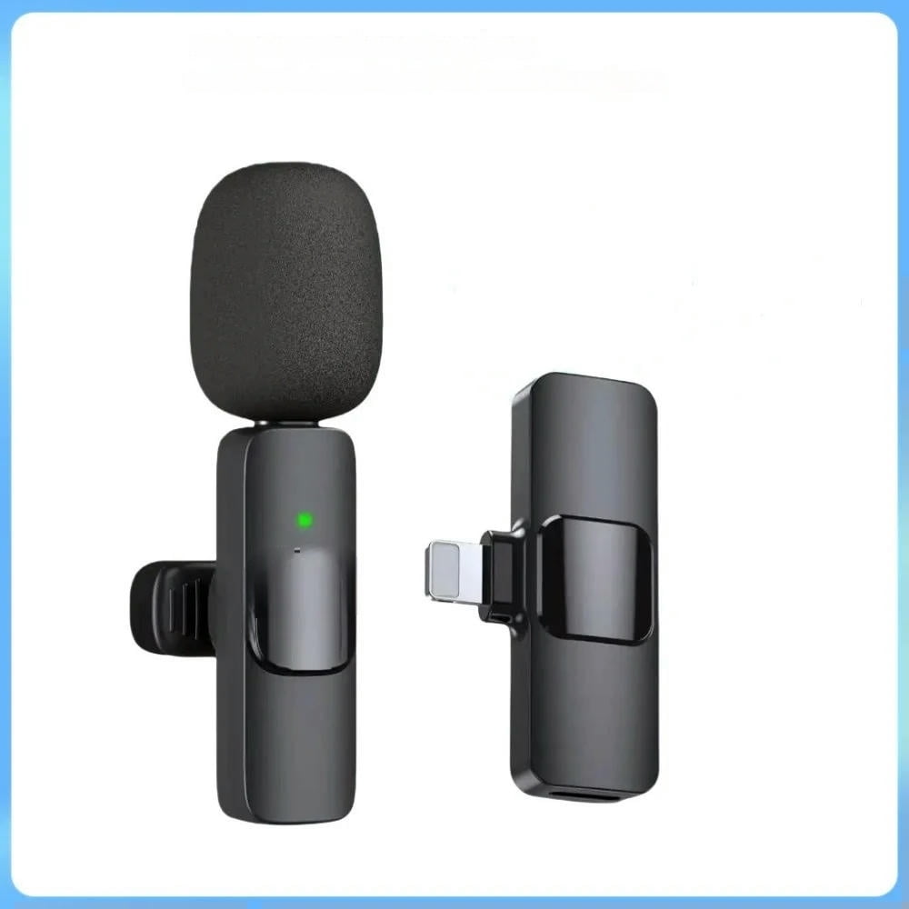 Gaming Live K8 Portable Audio Video Recording Wireless Microphone Mini Mic Phone