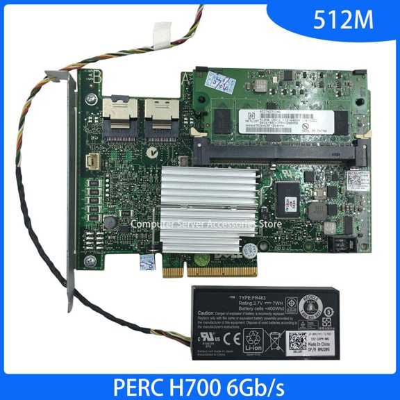 FOR H700 6Gb/s 512M Cache CONTROLLER for R510 R610 6T 8T 10T Smart Array Controller Card