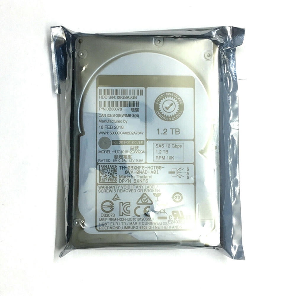 HDD SAS HGST HUC1012CSS600 1.2TB 2.5″ | Grado A Salute 90-100% | NETAPP