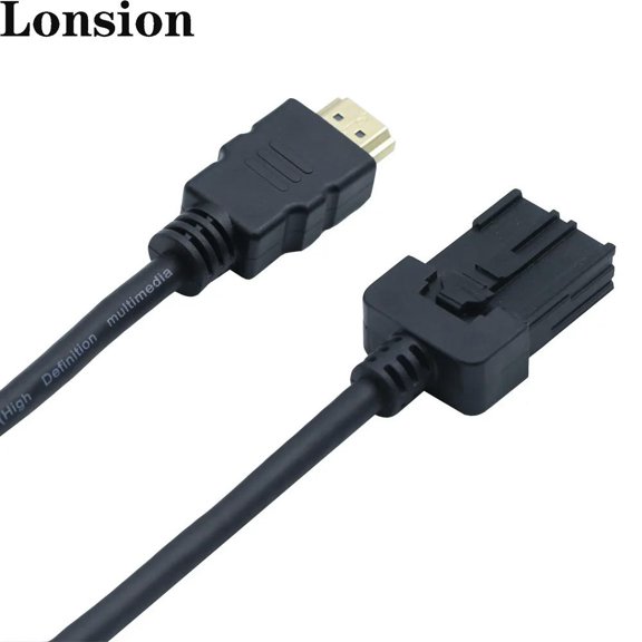 FOR HDMI E TYPE Male To HDMI AM Male Car Hd 4 K Audio and Video Cables adapter 2M