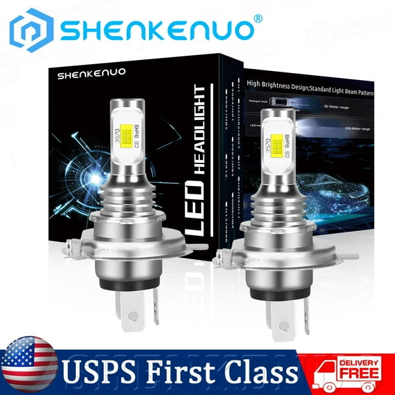 FOR HYUNDAI SANTA FE2001-2006 H4/9003 LED Headlight Conversion Kit High/Low Beam