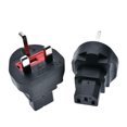 thumbnail image 1 of FOR Hi-Power IEC 320 C13 to UK Power with Fuse BS1363A TO IEC 320C 13 conversion 250V 13A, 1 of 1