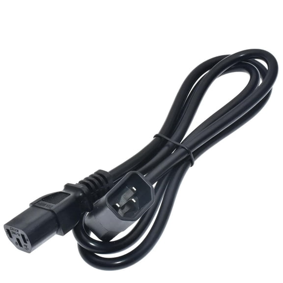 FOR IEC 320 C14 Right Male to C13 Female Cord 90 degree C14 to C13 Power Extension Cable For PDU Cord 1.2m