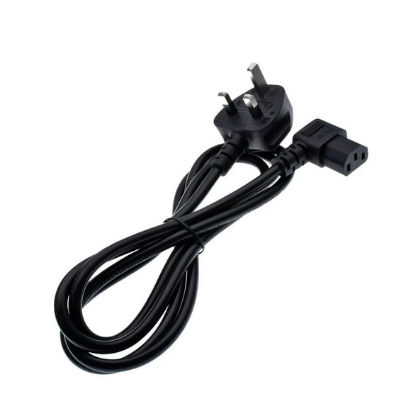 FOR IEC320 C13 Right Left Angle to UK 3 pins Main Extension Power Cable 1.8M Power Cable Lead Cord