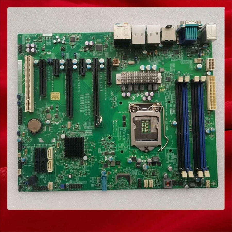 FOR Industrial Computer Motherboard X9SAE-V LGA1155 1200 V2 C216 ,