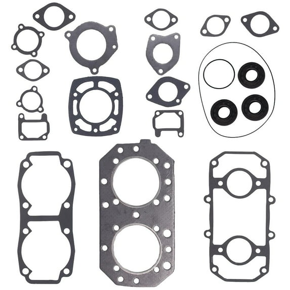 FOR KAWASAKI 550 JET SKI JS SX 550 JS550 COMPLETE GASKET SEAL KIT 1982-1990