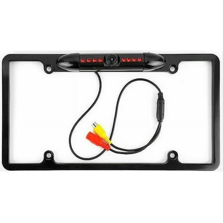 FOR KENWOOD DNX890HD DNX-890HD NIGHT VISION COLOR REAR VIEW CAMERA BLACK FRAME