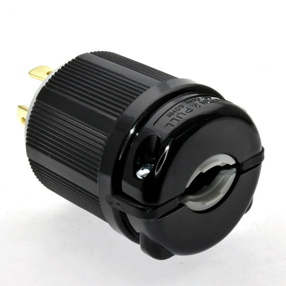 FOR L14-30P Generator 30 Amp 4-Prong Industrial Grade Locking Male Up to 7,500W Grounding Type/UL listed