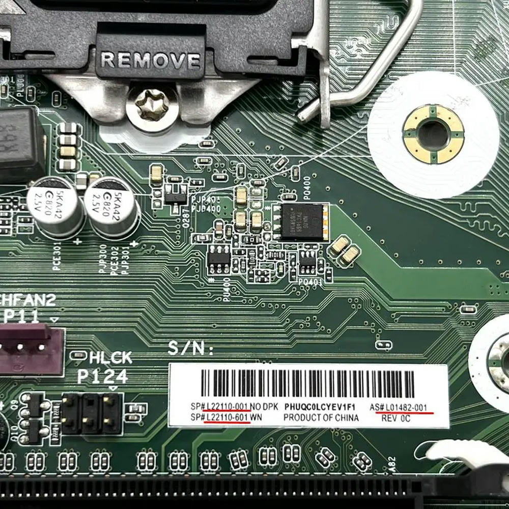FOR L22110-001 For 800 G4 SFF Motherboard L01482-001 L22110