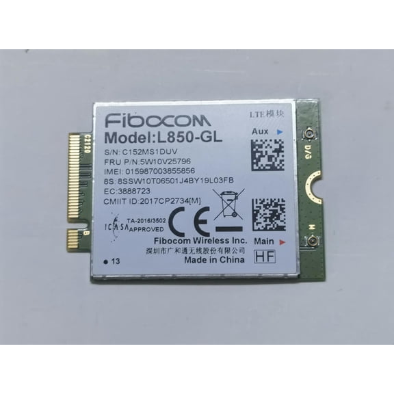 FOR L850-GL 4G LTE Card 5w10v25796 For C14 Gen 1 300e 500e
