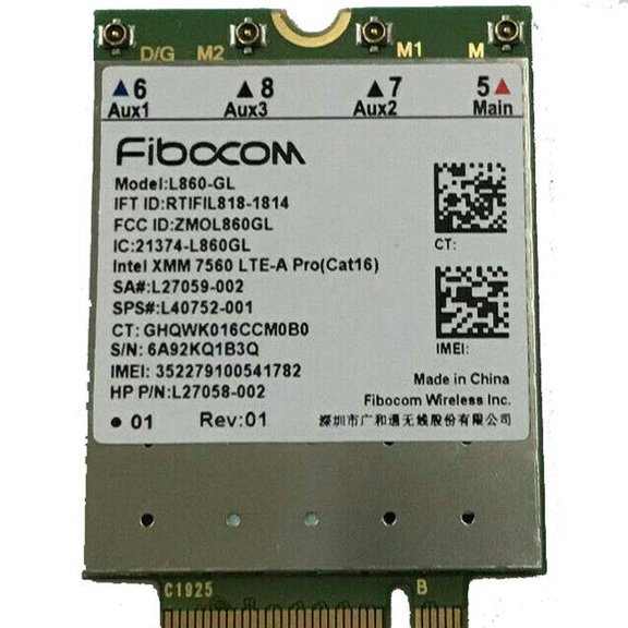 FOR L860-GL FDD-LTE TDD-LTE Cat16 4G Module 4G SPS # L27188-001 4G Card Card For Laptop L860