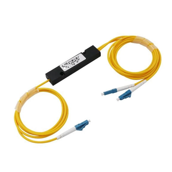 FOR LC UPC PLC 1X2 Single mode LC fiber optic splitter Fiber splitter FBT Optical Couple 1pcs