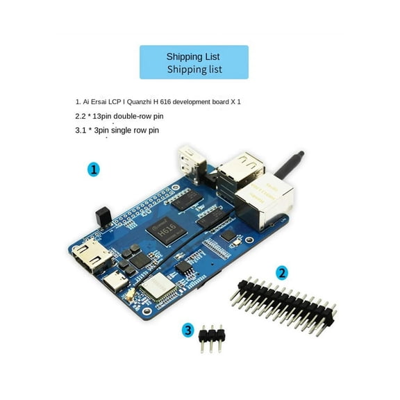 FOR LCPI H616 Development Board DDP3 64-Bit Quad- Processor P ramming Development Board