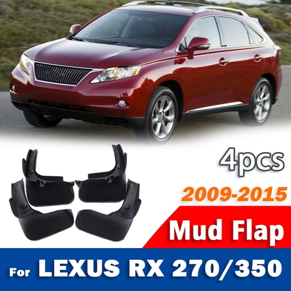 FOR LEXUS RX RX270 RX350 2009 2010 2011 2012 2013 2014 2015  Mudguard Mud Flap Guards Splash Fender Mudflaps Car Accessories 4x