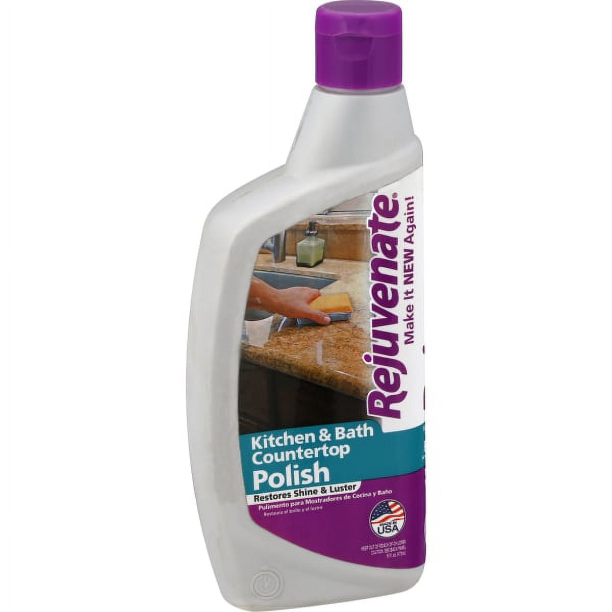 FOR LIFE PRODUCTS LLC Kitchen/Bathroom Countertop Polish, 16oz. RJ16CP