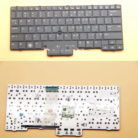 FOR Laptop US black keyboard for Book 2540 2540p 598790-001 V108602AS1 PK1309C2A00 English version