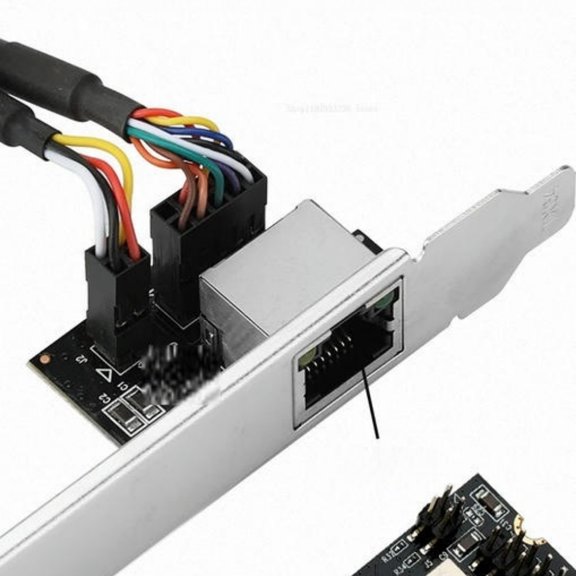 FOR M.2 Gigabit Network Card, M2 PCIE to RJ45 Ethernet Port 1000M Wired Network Card, Renesas RTL8111, Driver-Free Installation