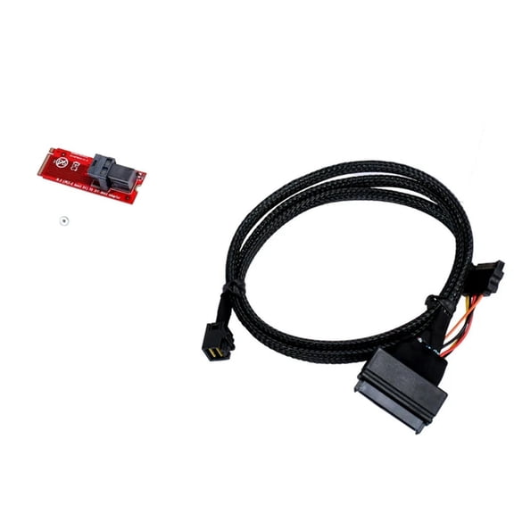 FOR M.2 Pcie 4.0 Gen4 X4 To SFF-8643 Adapter Card For Nvme Memory E.G. U.2 SSD The Speed Can Arrive More Than 7000MB/S