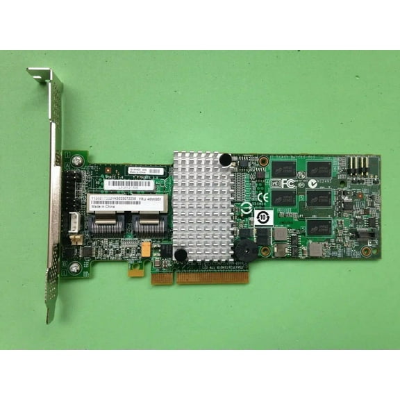 FOR M5015 46M0851 81Y4419 SAS RAID Controller PCI-E +46M0931 RAID 5 6