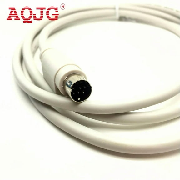 FOR MD8 Mini Din 8 Mini din 8 pin Male-Male 1.5M cable Beige