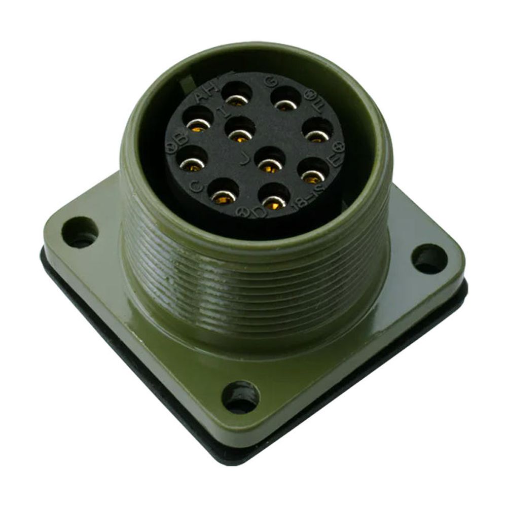 Connecteur Servo Aviation 10 Broches MS3108A-18-19S / MS3102A-18-19P - Pièce Neuve Pour Réparation