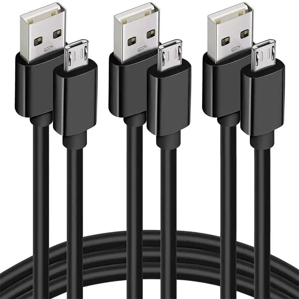 FOR Micro USB Cable, 6ft 3 Pack Long Uni l Micro USB Data Cord, High Speed Sync Cord Wire for Android for s7