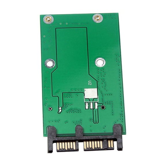 FOR Mini PCIE pci-e pci express 2 Lane ssd M.2 NGFF SSD to 1.8 Micro SATA 7+9 16pin Adapter Cards PCBA