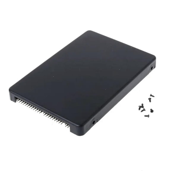 FOR Mini SATA mSATA SSD Hard Disk to 44Pin IDE Adapter with Enclosure Case 2.5 HDD
