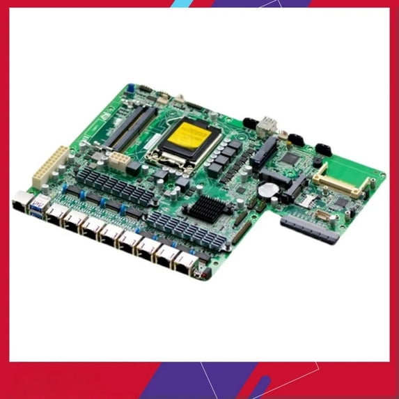 FOR Motherboard for H17SL Can Expand The Optical Port Electrical Port 8 Network Port LGA1151