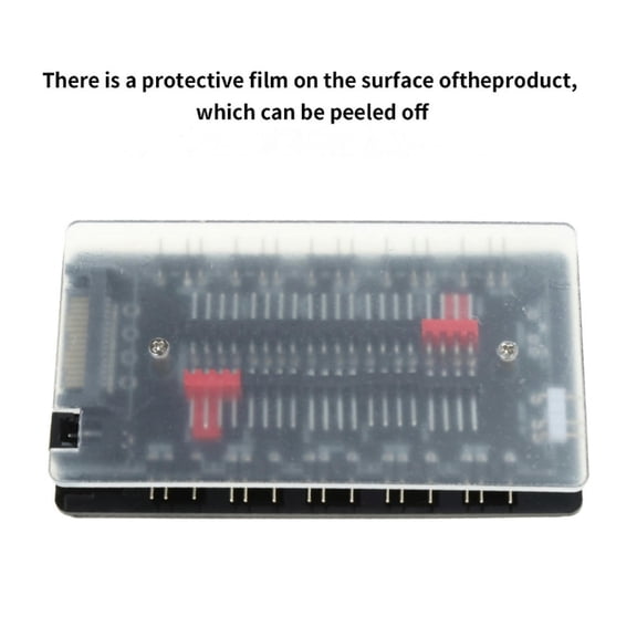 FOR Multi-Way PWM Hub with 5V 3PIN Temperature Control PWM FanHUB for Desktop Computer Motherboards Chassis r
