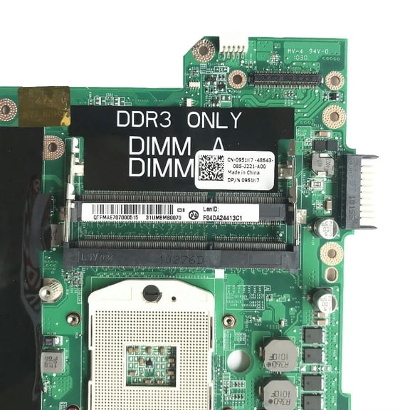 FOR N4010 Laptop Motherboard CN-0951K7 951K7 DAUM8CMB8C0 HM57 DDR3 HD5650M