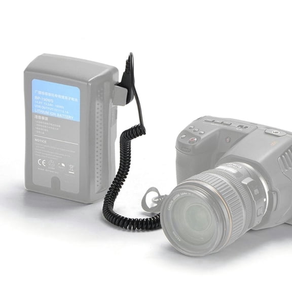 FOR NP-W235 to D-Tap Coiled Power Cable for X-T4 XT4 Camera Accessory