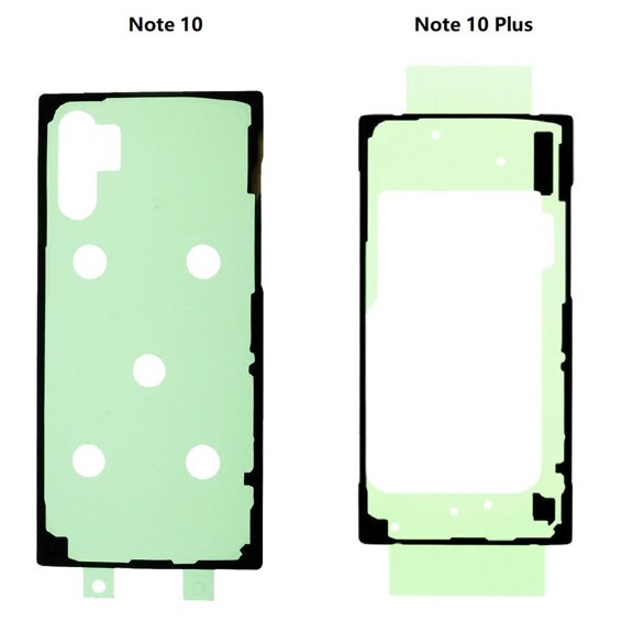 FOR Note 10 SM-N970 Note 10 Plus N975 Back Door Sticker Tape Spare Part