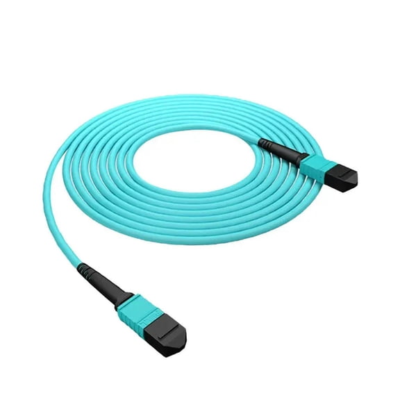 FOR OM3 MPO-MPO eter Fiber Optic Patch Cord 12 s Fiber MPO Trunk Fiber Jumper Cable 1pcs