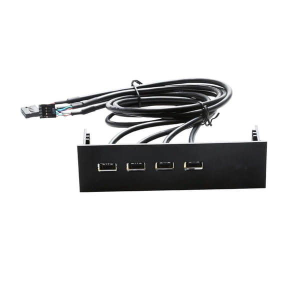 FOR PC computer front panel with 4 ports USB2.0 ports 60cm USB cable 5.25 front bay
