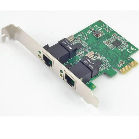 FOR PCI Dual Ethernet Controller Card RTL8111E set 10/100/1000 BASE-T Ethernet LAN controller