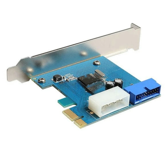 FOR PCI-E Expansion Card External to Internal 19pin Header PCIe Card 4pin IDE Power Connector 720200 Chip