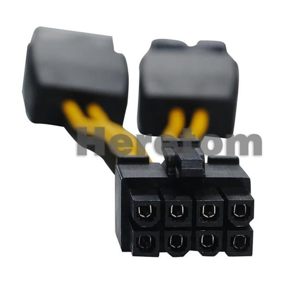 Video Card Socket FOR PCI-E GPU Adapter Cable 2x8Pin Female to 8-Pin Male for K80 M40 M60 ...